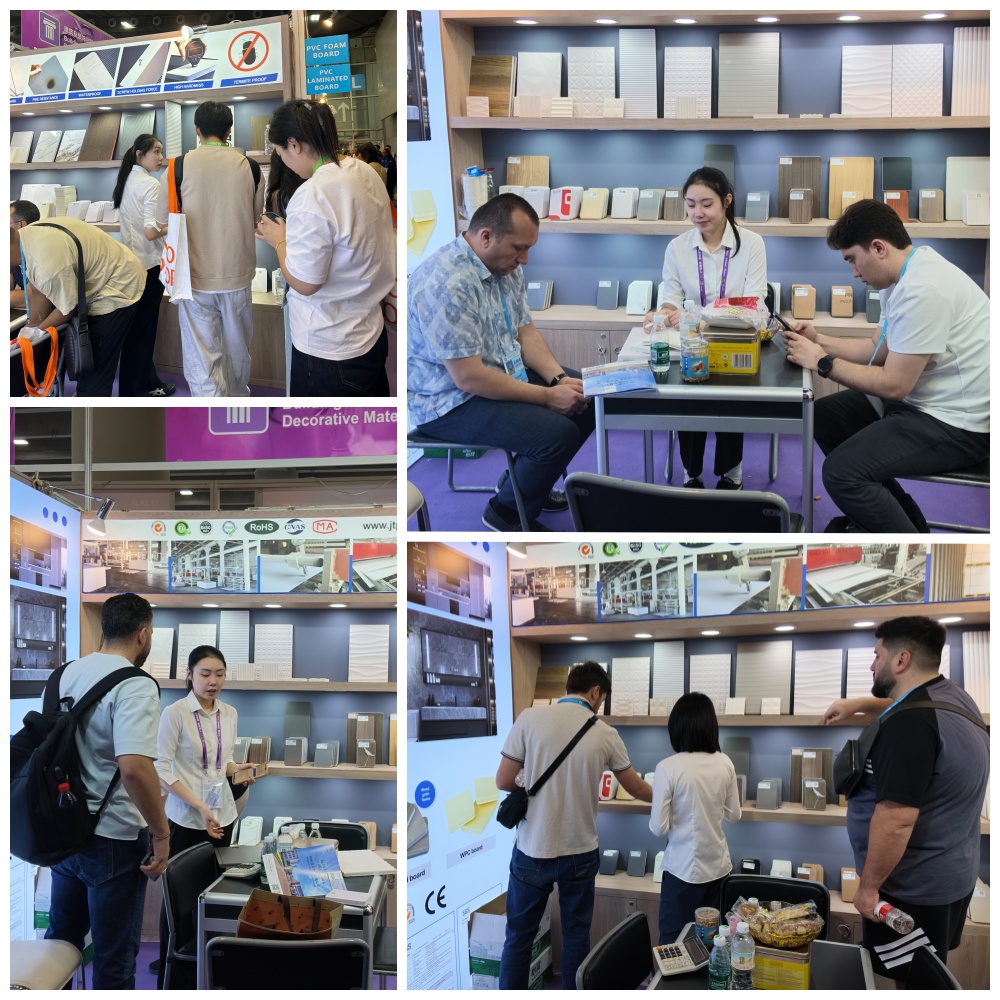 Jiatao Industrial plastic wood foam board and color PVC board products